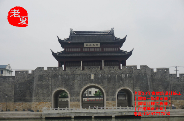 仿古大门设计图纸，古建大门设计图纸方案